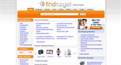 Desktop Screenshot of findtarget.com